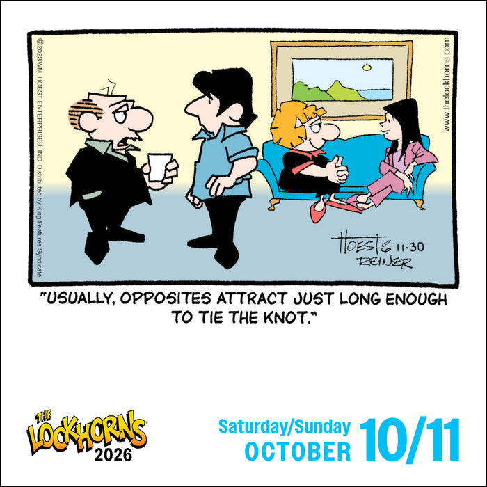 Lockhorns 2026 Page-A-Day Calendar
