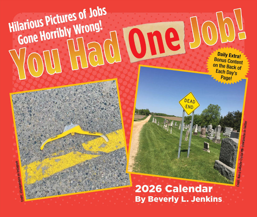 You Had One Job 2026 Page-A-Day Calendar