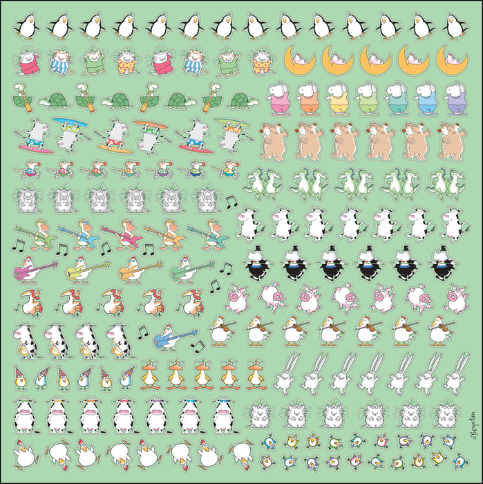 Sandra Boynton's Family 2026 Square Wall Calendar