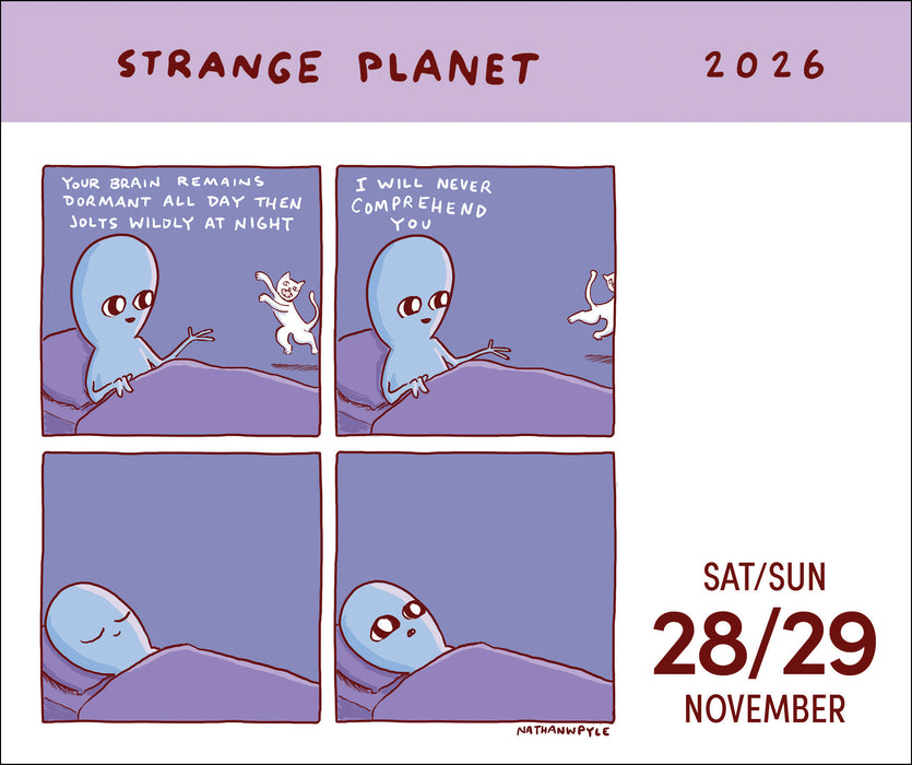 Strange Planet 2026 Page-A-Day Calendar