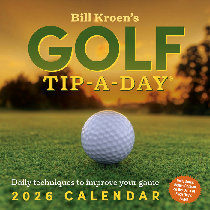 Bill Kroen's Golf Tip A Day 2026 Page-A-Day Calendar