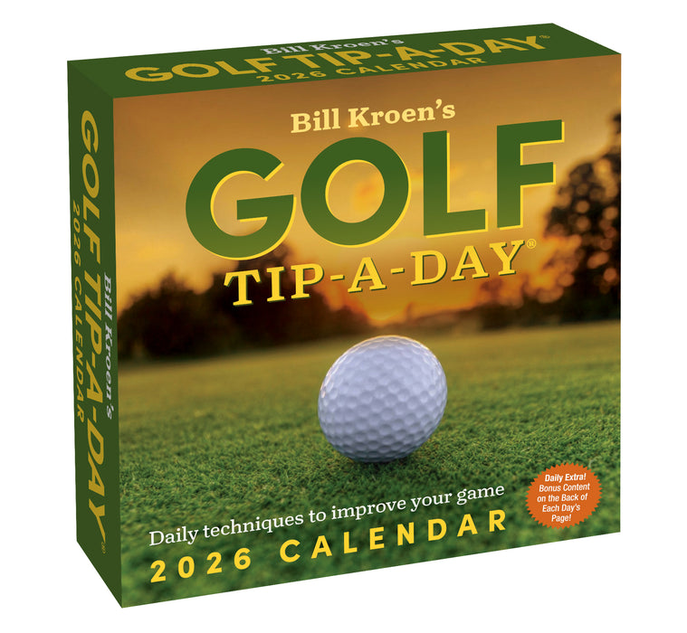 Bill Kroen's Golf Tip A Day 2026 Page-A-Day Calendar