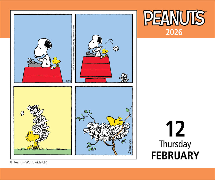 Peanuts 2026 Page-A-Day Calendar