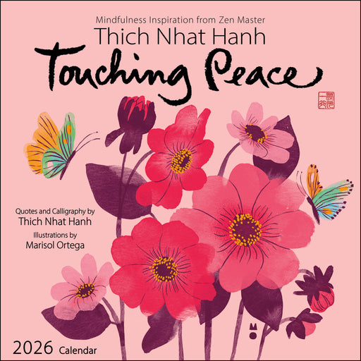 Thich Nhat Hanh 2026 Square Wall Calendar