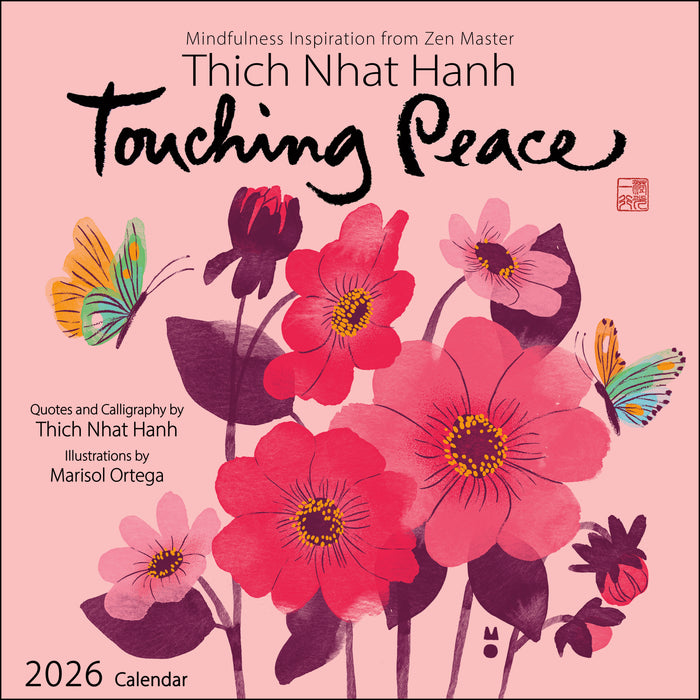 Thich Nhat Hanh 2026 Square Wall Calendar