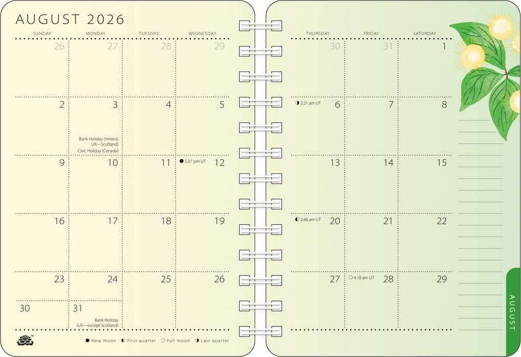 Thich Nhat Hanh 2026 Weekly Diary