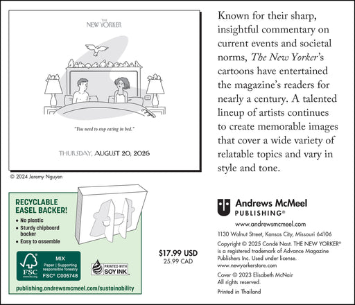 Cartoons from The New Yorker 2026 Page-A-Day Calendar