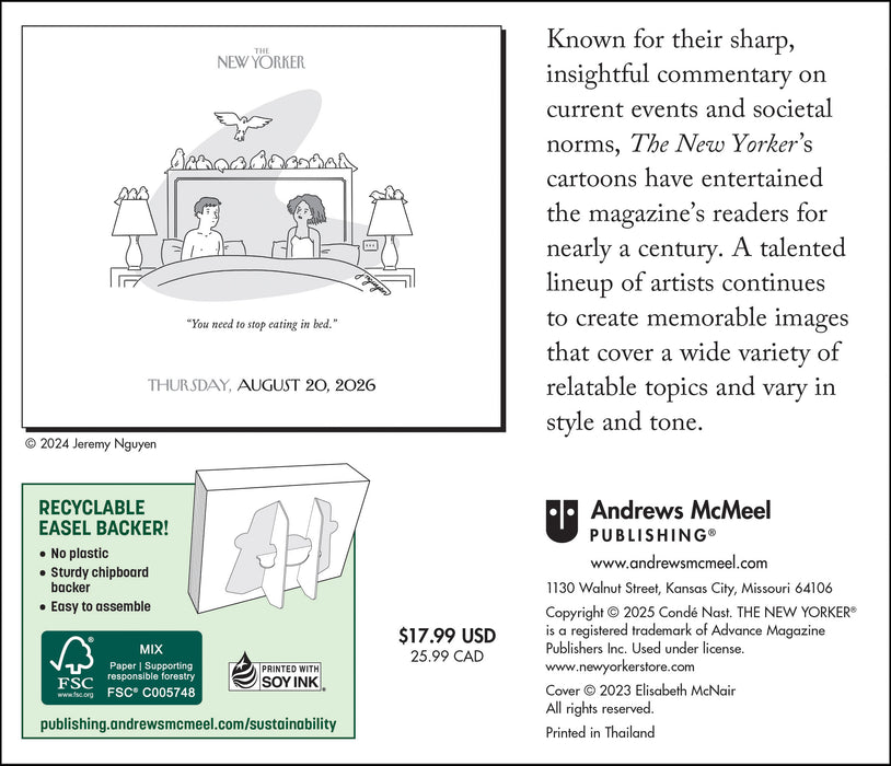 Cartoons from The New Yorker 2026 Page-A-Day Calendar