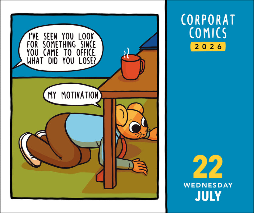 Corporat Comics 2026 Page-A-Day Calendar