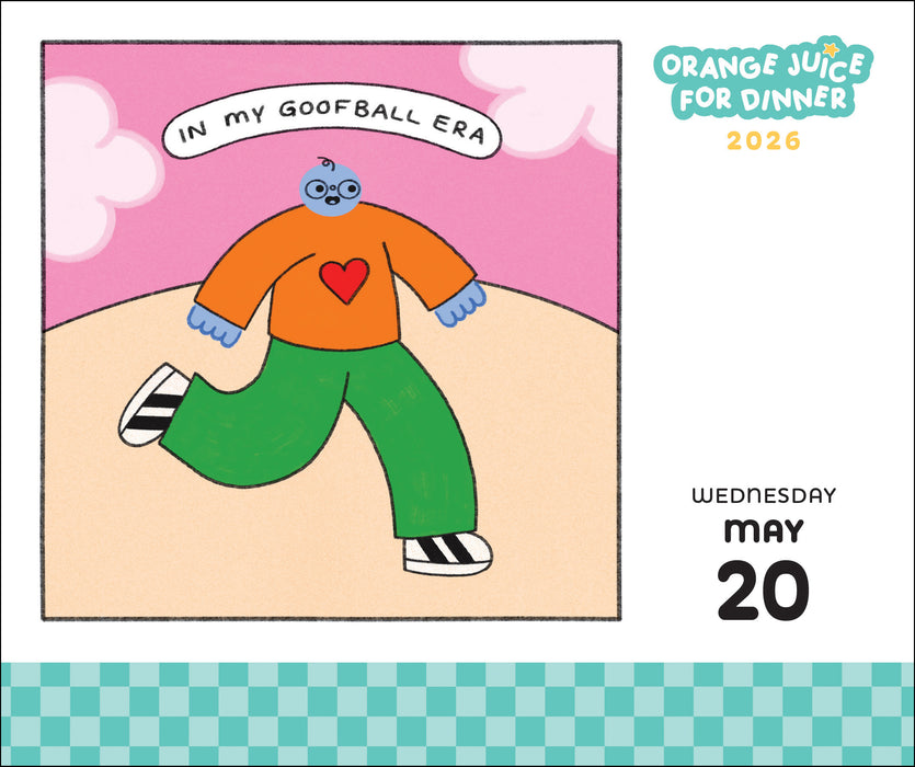 Orange Juice for Dinner - Feeling The Goodness Everywhere I Go 2026 Page-A-Day Calendar