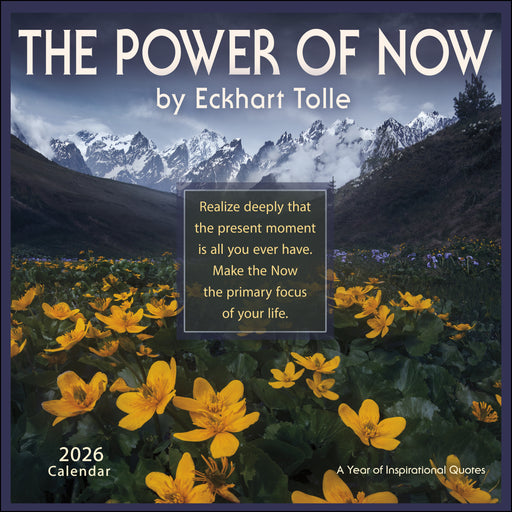 Power of Now 2026 Square Wall Calendar (Online Exclusive)