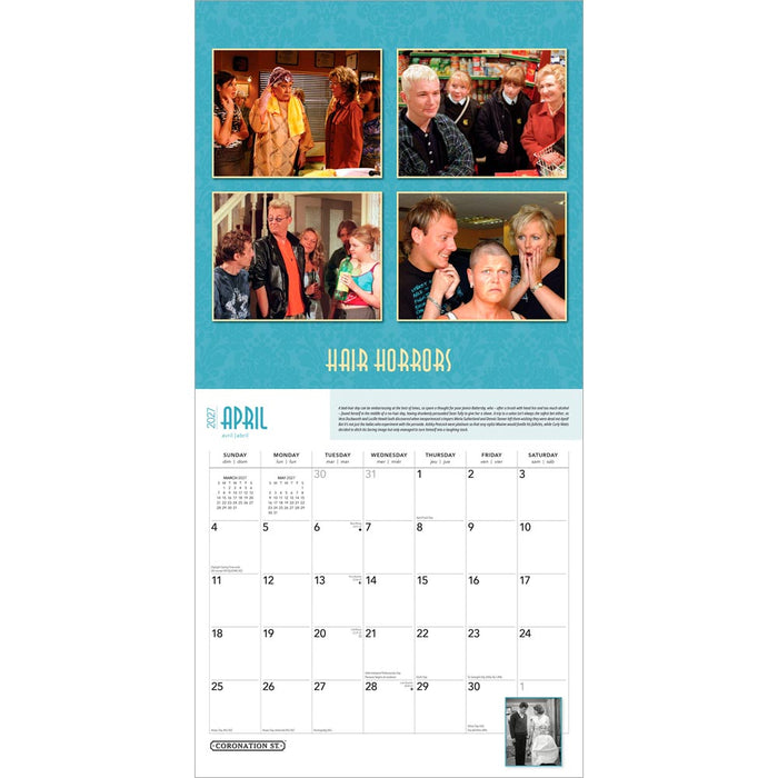 Coronation 2027 Square Wall Calendar