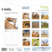 WWF Giraffes 2026 Square Wall Calendar