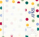 Emma Bridgewater Birthday Candles Perpetual Square Wall Calendar
