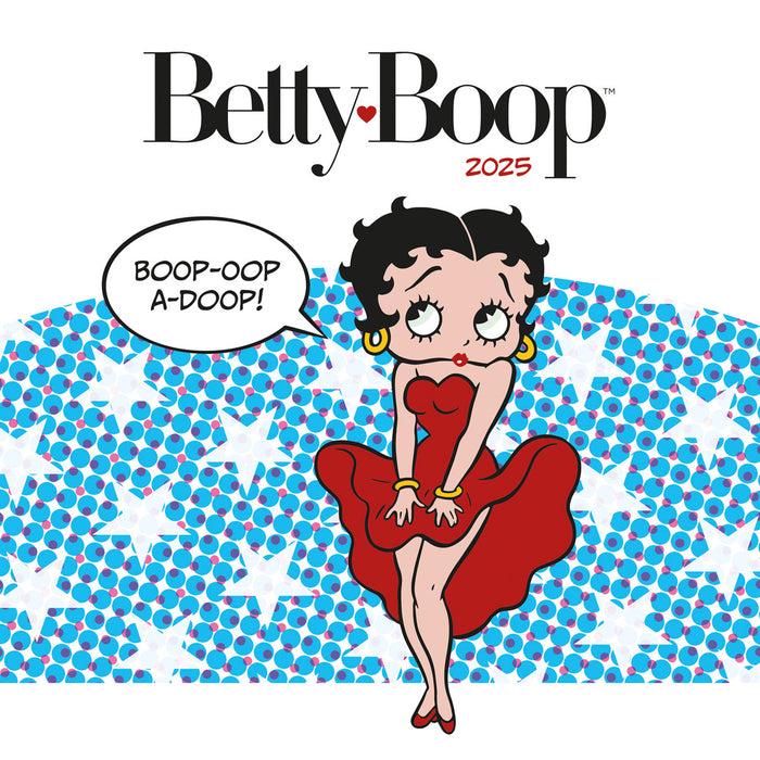 2025 Betty Boop Wall Calendar