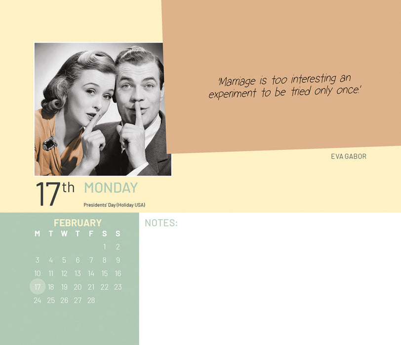 2025 Wit of Women Page-A-Day Calendar