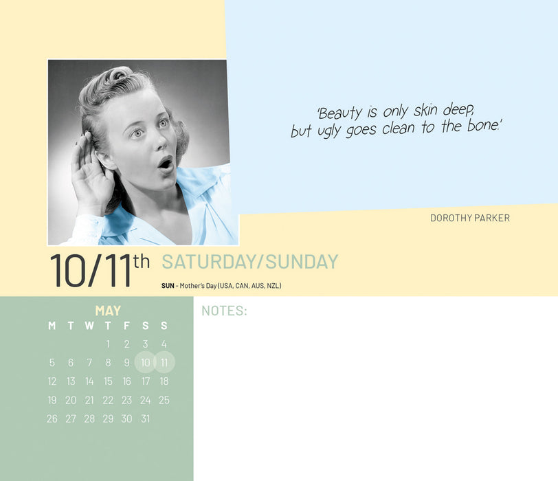 2025 Wit of Women Page-A-Day Calendar