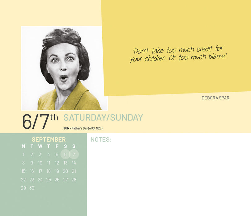 2025 Wit of Women Page-A-Day Calendar