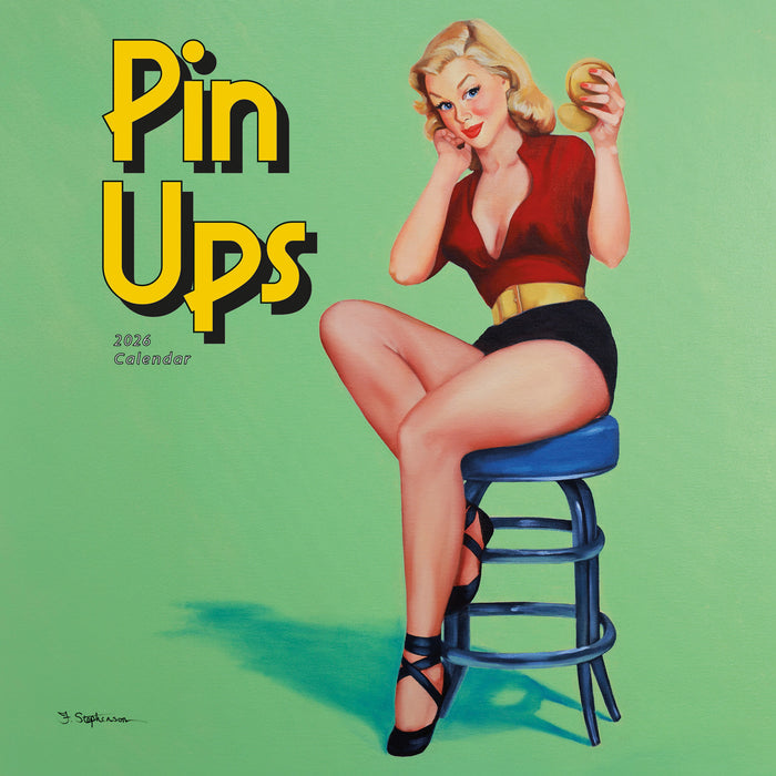 Pin Ups 2026 Mini Wall Calendar
