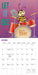 Bee Happy 2026 Mini Wall Calendar