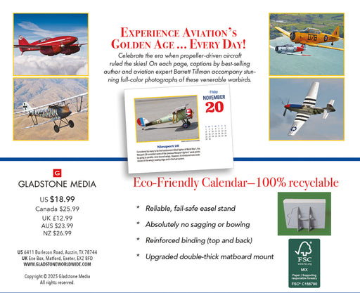 Golden Age of Flight 2026 Page-A-Day Calendar