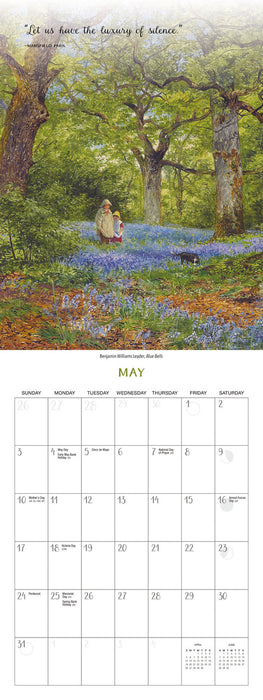 Jane Austen 2026 A4 Wall Calendar