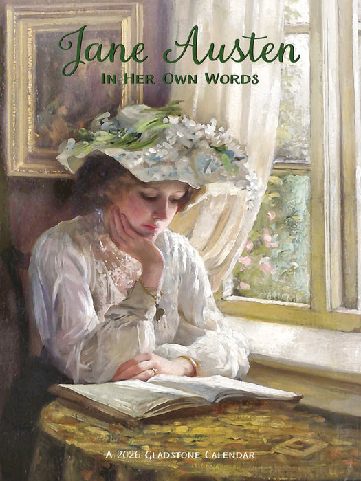 Jane Austen 2026 A4 Wall Calendar
