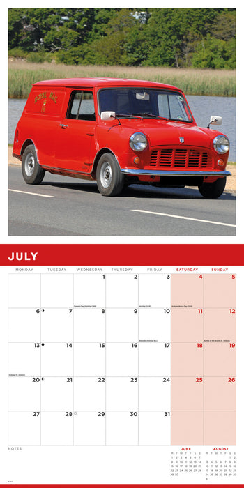 Mini Original 2026 Square Wall Calendar