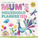 Mums Fabric Household 2026 Square Wall Calendar