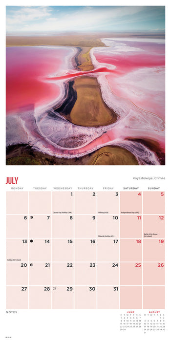 Amazing Planet 2026 Mini Wall Calendar