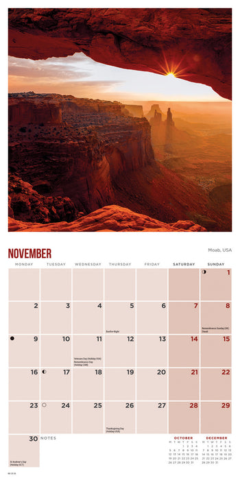 Amazing Planet 2026 Mini Wall Calendar