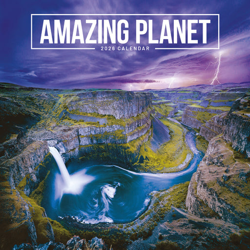 Amazing Planet 2026 Mini Wall Calendar