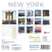 New York 2026 Mini Wall Calendar