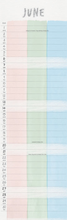 You Me and Us 2026 Slimline Wall Calendar