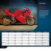 Superbikes  2026 Square Wall Calendar