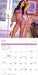 Lingerie 2026 Square Wall Calendar