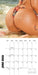 Hot Buns 2026 Square Wall Calendar