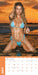 Beach Babes 2026 Square Wall Calendar