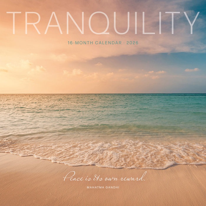 Tranquillity 2026 Square Wall Calendar