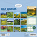 Golf Courses Photo 2026 Square Wall Calendar