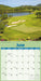 Golf Courses Photo 2026 Square Wall Calendar