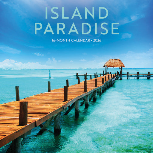 Island Paradise 2026 Mini Wall Calendar