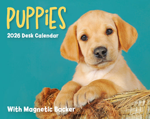 Puppies 2026 Mini Page-A-Day Calendar