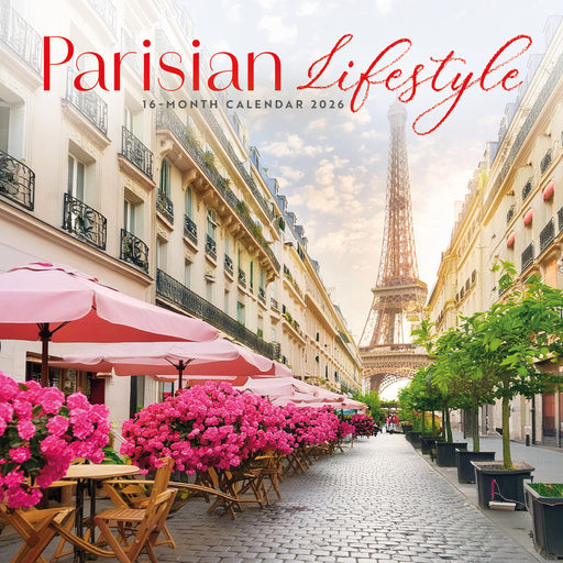 Parisian Lifestyle 2026 Mini Wall Calendar