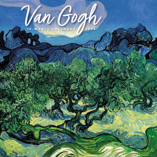 Van Gogh 2026 Square Wall Calendar