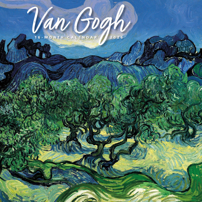 Van Gogh 2026 Square Wall Calendar