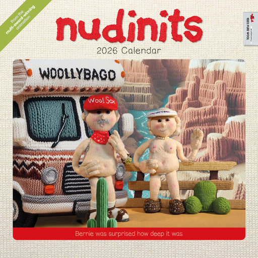 Nudinits 2026 Square Wall Calendar
