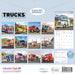 Trucks 2026 Square Wall Calendar