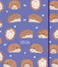 Fashion Diary Hedgehog Pattern 2026 Pocket Diary