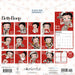 Betty Boop 2026 Square Wall Calendar